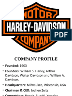 Global Iconic Brand - Harley Davidson 