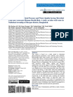 Appraisal of Heavy Metal Presence and Water Quality Having Microbial Load and Associated Human Health Risk: A Study On Tube-Well Water in Nalitabari Township of Sherpur District, Bangladesh