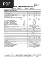 Technical Data Sheet "Halley E": 100 125 160kVA 3Ph - 3Ph