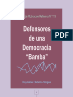 DEFENSORES DE UNA DEMOCRACIA "BAMBA"