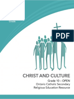 Grade 10 Religious Education Resource Document May 2018