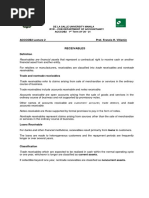 Module 3A - ACCCOB2 Lecture 3 - Receivables T1AY2021