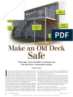 Make An Old Deck: Three Days' Work and $600 in Materials Save This Deck From A Catastrophic Ending
