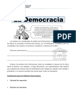 Ficha Que Es Democracia