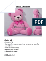 Crochet Gros Ours Pour Fille