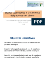 Efectos Secundarios Al Tratamiento Con Quimioterapia y Radioterapia Mod.2016