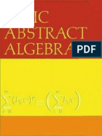 Basic Abstract Algebra