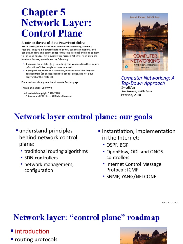 Network Layer Control Plane PDF Routing Router