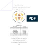 1 - Makalah - Hipotesa - Penelitian - Kel - 1 - GD - N