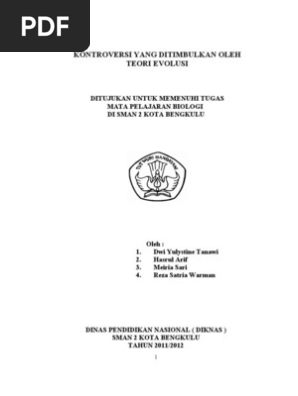 Makalah Biologi Tentang Evolusi