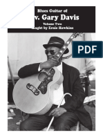 Blues Guitar of Rev Gary Davis Vol 2
