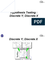 19 Discrete Y Discrete X