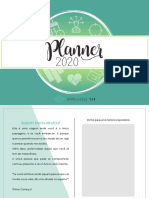 Simplifique Ser - Planner 2020 Verde (Interativo)