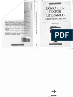 Moreira Julian. Como Leer Textos Literarios El Equipaje Del Lectorocr