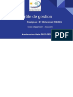 Séquence N°1 - Séance N°2 - Présentation Générale Du Contrôle de Gestion PDF