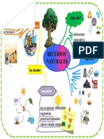 Mapa Mental Recursos Naturales