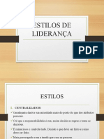 4. ESTILOS DE LIDERANÇA