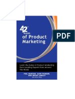 42 Rules of Product Marketing Excerpt