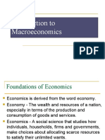 Introduction to Macroeconomics: Understanding the Economy as a Whole