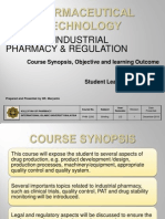 Intro To PHM2292 - Indusrial Pharmacy & Regulation - Maryanto