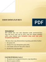 Elemen Mesin Sabuk Datar (2021) Ke-1