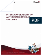 Summary Interchangeability Authorized Covid 19 Vaccines in Canada