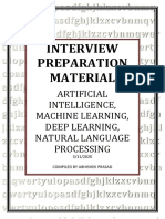 Best Interview Preparation Material For Artificial Intelligence