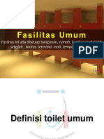 Standar Pedoman Toilet