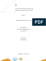 Actividad Evaluativa Analisis Funcional. Sandro España