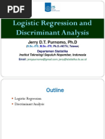 Logistic Regression and Discriminant Analysis: Jerry D.T. Purnomo, PH.D