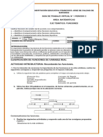 Matematicas 11 Guía Segundo Periodo Funciones