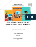 Plan de Implementación Educación a Distancia Primaria 14718
