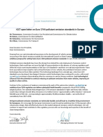 ICCT Open Letter On Euro 7/VII Pollutant Emission Standards in Europe