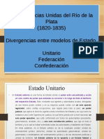 federacion confederacion unitarismo