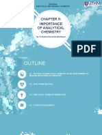 Chapter 9 - Importance of Analytical Chemistry