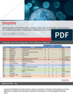 264 - Using Combustion Ion Chromatography To Determine Halogens and Sulfur in Aromatic Hydrocarbons