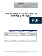 PTS Accidentes Graves o Fatales