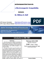 Professional Development Short Course On:: Introduction To Electromagnetic Compatibility