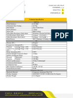 Spanel data sheet
