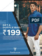 A4 - DUFFLE BAG at 199