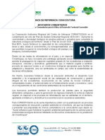 Términos de Referencia Viveros Convocatoria