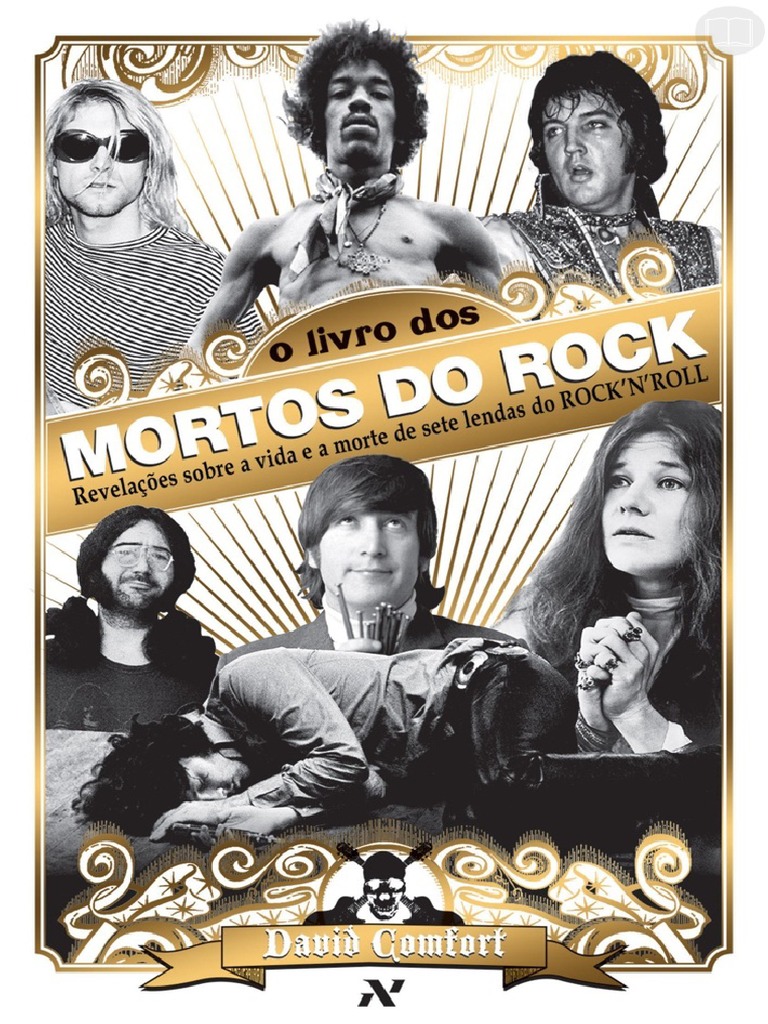O Livro Dos Mortos Do Rock - David Comfort | PDF | Jimi Hendrix | John  Lennon, image size:768x1024