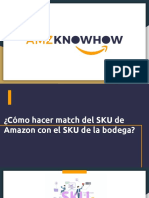 ¿Cómo Hacer Match Del SKU de La Bodega Con El SKU de Amazon?