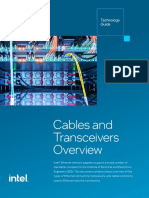 Ethernet Cables and Transceivers Tech Guide