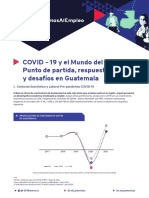 Covid 19 y El Mundo Del Trabajo en Guatemala Oit