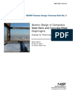 Seismic Design of Steel Deck