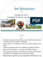 Market Structures: Perfectly Competitive Markets