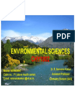 Module-1 Environment and Ecosystem DR - Saravanakumar Evs Chy1002
