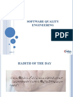 Software Quality Engineering: Iram Hina