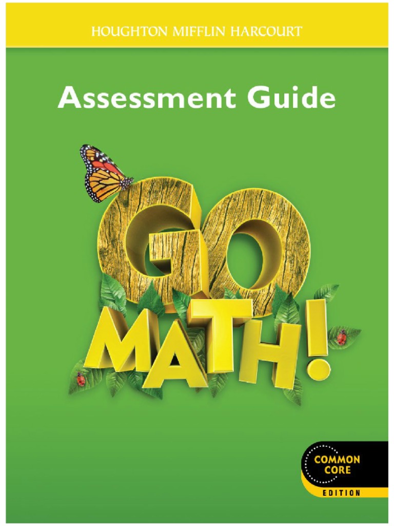 Go Math Grade 1 Chapter 6 Test With | PDF